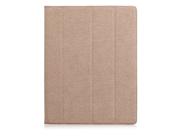 Чехол WhyNot Denim Case для Apple iPad 2/new iPad (бежевый, матерчатый) (NPG)