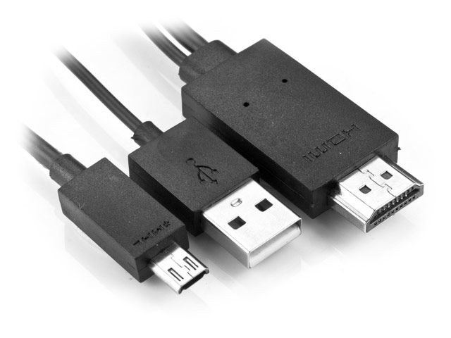 Адаптер Yotrix HDTV Adapter универсальный (microUSB-HDMI, ver 3.0, 9 pin)