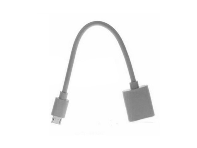 Адаптер Yotrix OTG Adapter универсальный (microUSB-USB, белый)