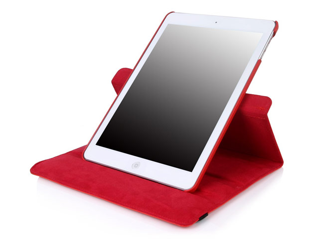Чехол Yotrix FlipCase Rotation для Apple iPad Air (красный, кожаный)