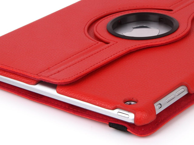 Чехол Yotrix FlipCase Rotation для Apple iPad Air (красный, кожаный)