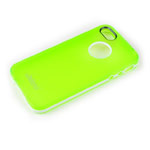 Чехол Jekod Bumper case для Apple iPhone 5/5S (зеленый, гелевый/пластиковый)