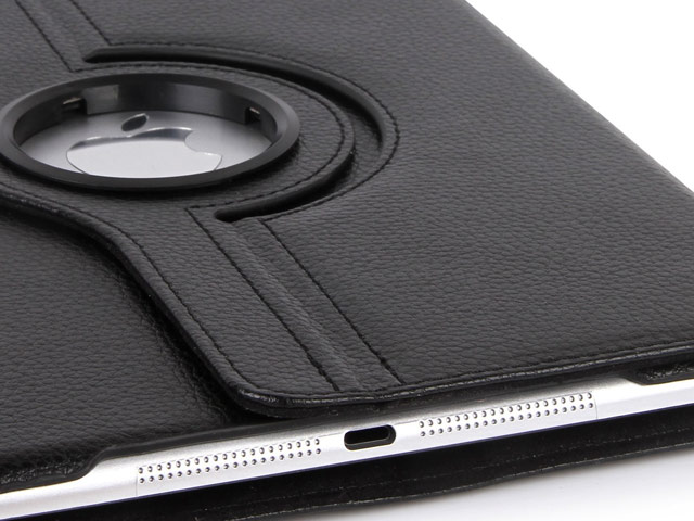 Чехол Yotrix FlipCase Rotation для Apple iPad Air (черный, кожаный)