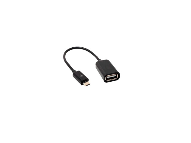 Адаптер Yotrix OTG Adapter универсальный (microUSB-USB, черный)