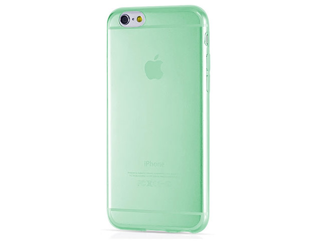 Чехол Yotrix UltrathinCase для Apple iPhone 6 (бирюзовый, гелевый)