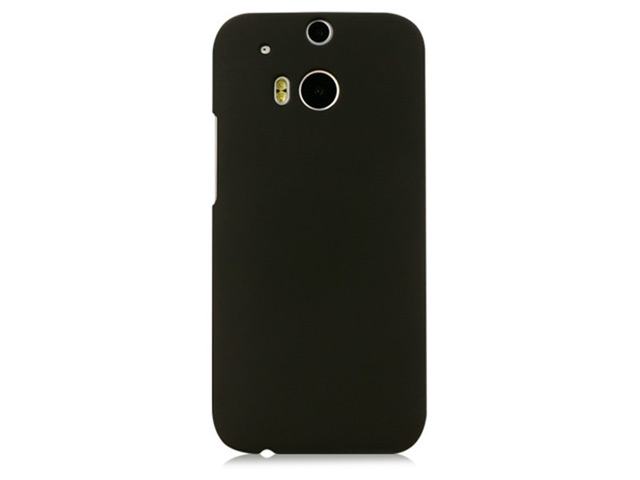 Чехол Yotrix HardCase для HTC new One (HTC M8) (черный, пластиковый)