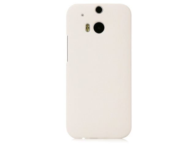 Чехол Yotrix HardCase для HTC new One (HTC M8) (белый, пластиковый)