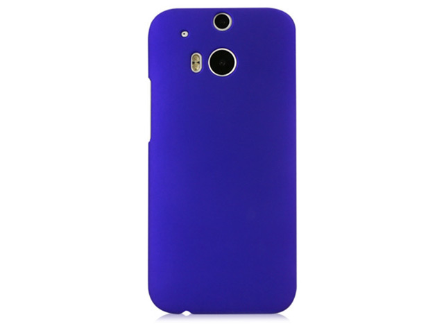 Чехол Yotrix HardCase для HTC new One (HTC M8) (синий, пластиковый)