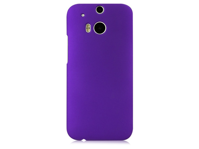 Чехол Yotrix HardCase для HTC new One (HTC M8) (фиолетовый, пластиковый)