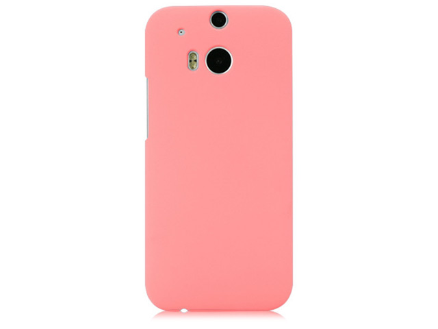 Чехол Yotrix HardCase для HTC new One (HTC M8) (розовый, пластиковый)