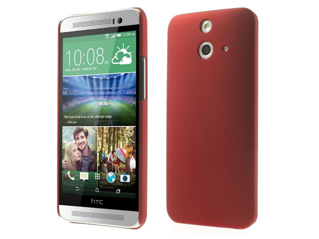 Чехол Yotrix HardCase для HTC One E8 (красный, пластиковый)