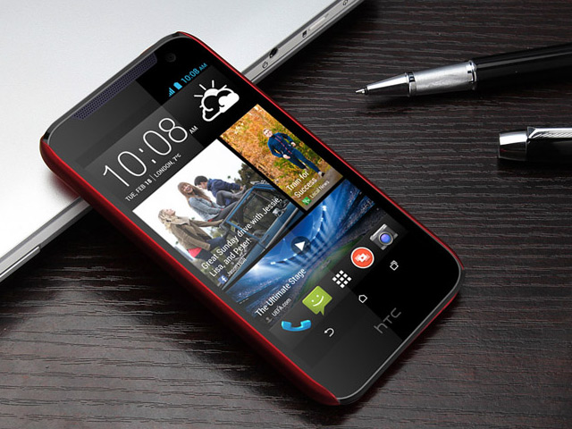 Чехол Yotrix HardCase для HTC Desire 310 D310W (малиновый, пластиковый)
