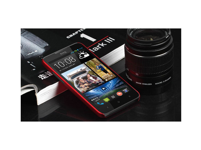 Чехол Yotrix HardCase для HTC Desire 516 (красный, пластиковый)