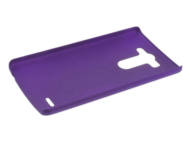 Чехол Yotrix HardCase для LG G3 Beat D724 (G3 mini) (фиолетовый, пластиковый)