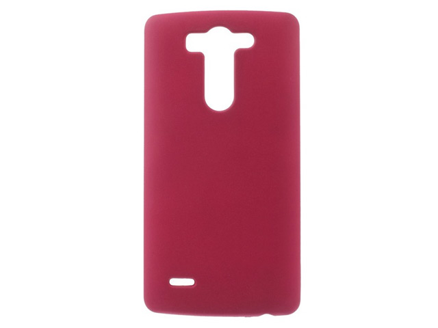 Чехол Yotrix HardCase для LG G3 Beat D724 (G3 mini) (малиновый, пластиковый)