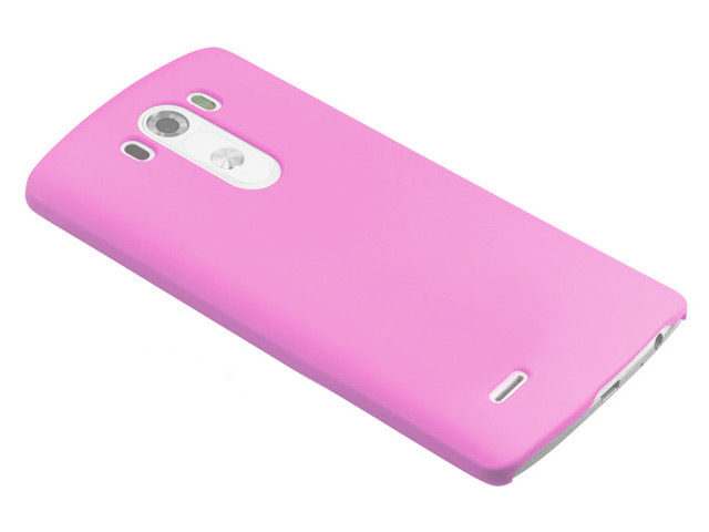 Чехол Yotrix HardCase для LG G3 D850 (розовый, пластиковый)