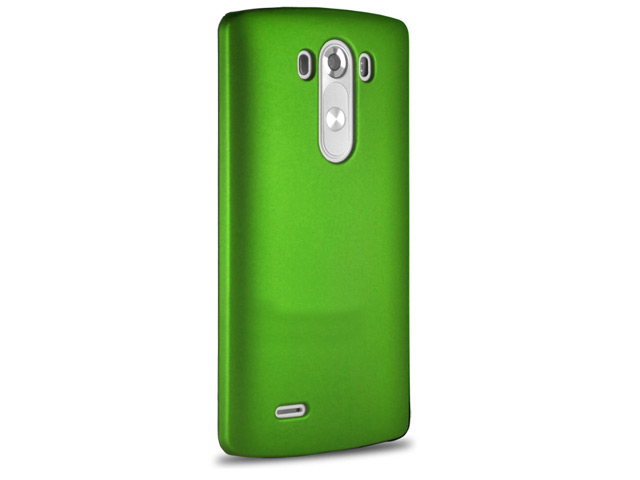 Чехол Yotrix HardCase для LG G3 D850 (зеленый, пластиковый)