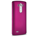 Чехол Yotrix HardCase для LG G3 D850 (малиновый, пластиковый)