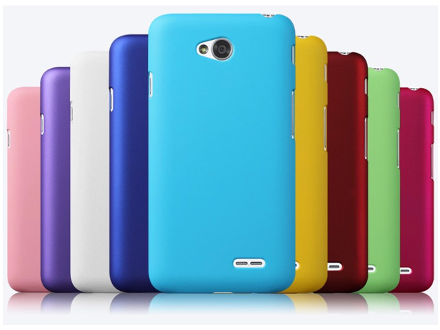 Чехол Yotrix HardCase для LG L70 D325 (черный, пластиковый)