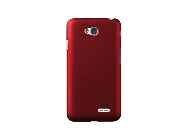 Чехол Yotrix HardCase для LG L70 D325 (красный, пластиковый)