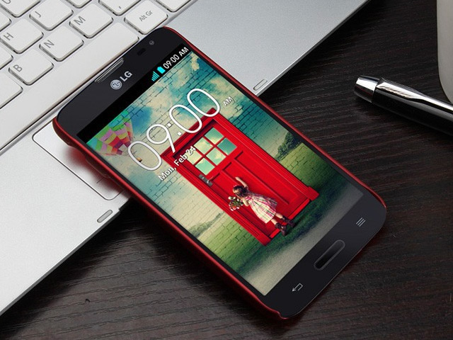 Чехол Yotrix HardCase для LG L70 D325 (красный, пластиковый)