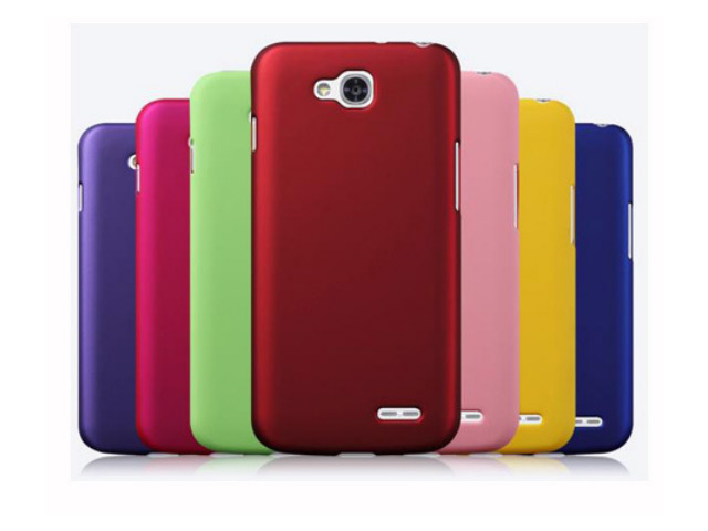 Чехол Yotrix HardCase для LG L90 D410 (черный, пластиковый)