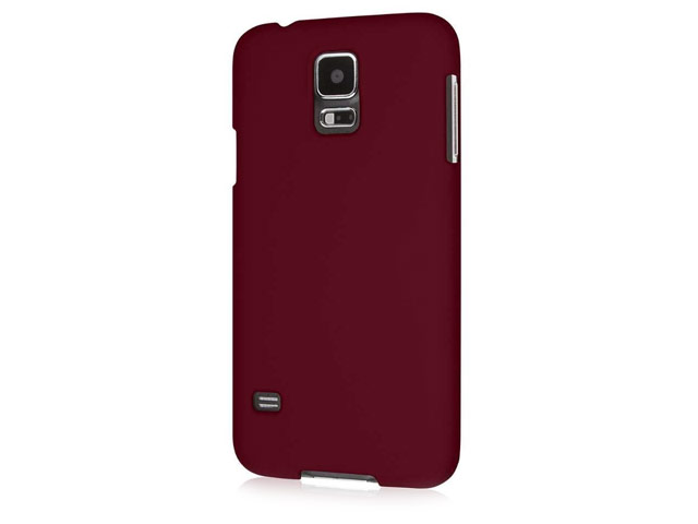Чехол Yotrix HardCase для Samsung Galaxy S5 SM-G900 (красный, пластиковый)
