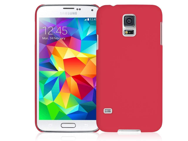 Чехол Yotrix HardCase для Samsung Galaxy S5 SM-G900 (красный, пластиковый)