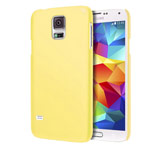 Чехол Yotrix HardCase для Samsung Galaxy S5 SM-G900 (желтый, пластиковый)