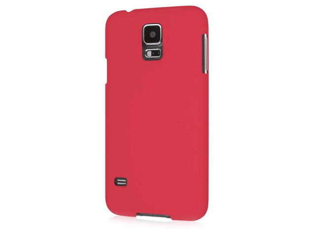Чехол Yotrix HardCase для Samsung Galaxy S5 SM-G900 (малиновый, пластиковый)