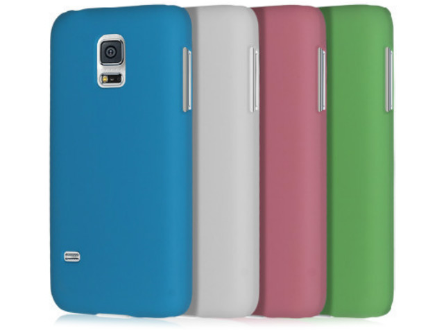 Чехол Yotrix HardCase для Samsung Galaxy S5 mini SM-G800 (синий, пластиковый)