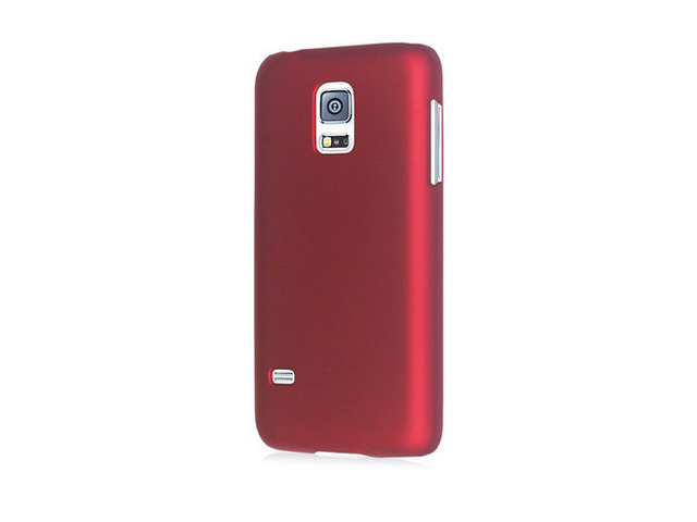 Чехол Yotrix HardCase для Samsung Galaxy S5 mini SM-G800 (красный, пластиковый)