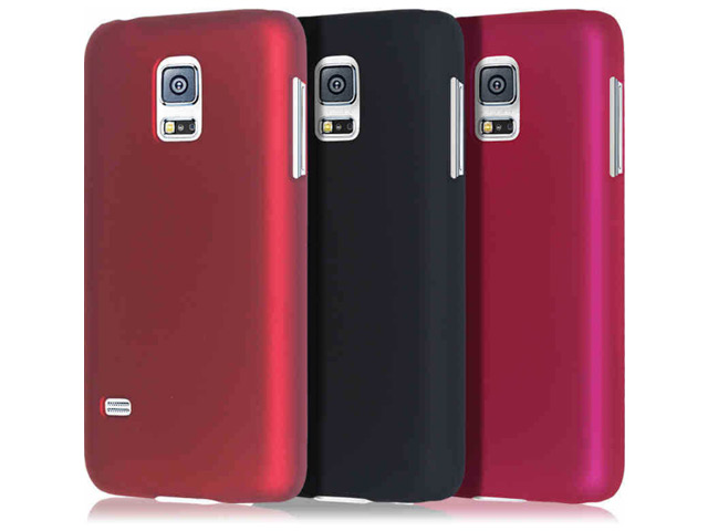 Чехол Yotrix HardCase для Samsung Galaxy S5 mini SM-G800 (красный, пластиковый)
