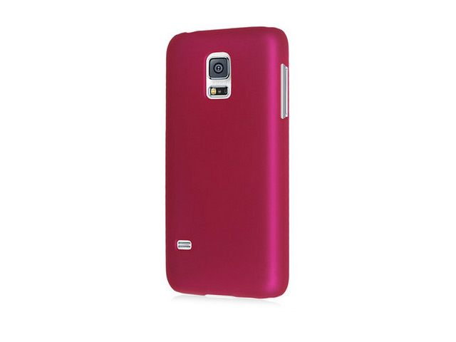 Чехол Yotrix HardCase для Samsung Galaxy S5 mini SM-G800 (малиновый, пластиковый)