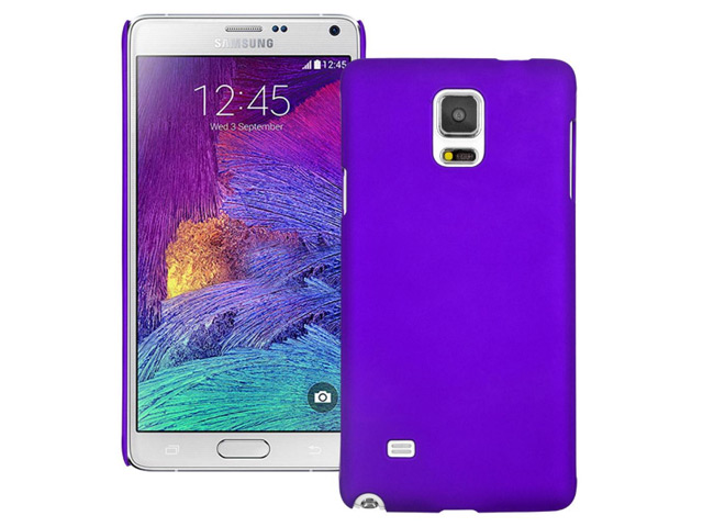 Чехол Yotrix HardCase для Samsung Galaxy Note 4 N910 (фиолетовый, пластиковый)