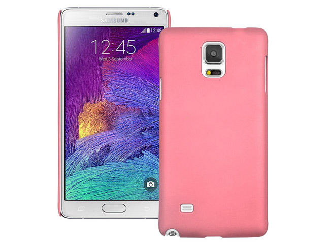 Чехол Yotrix HardCase для Samsung Galaxy Note 4 N910 (розовый, пластиковый)
