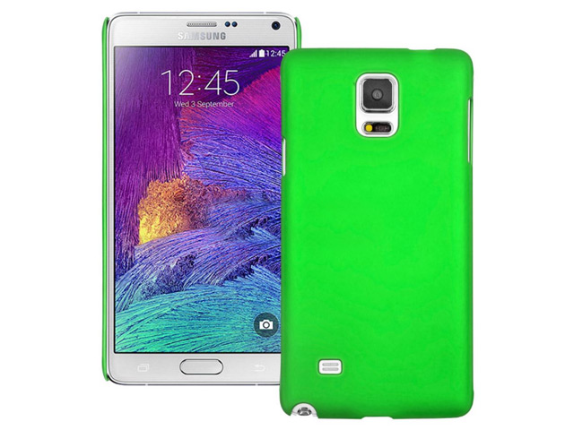 Чехол Yotrix HardCase для Samsung Galaxy Note 4 N910 (зеленый, пластиковый)
