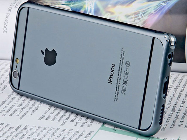 Чехол Yotrix BumperArc для Apple iPhone 6 (темно-серый, алюминиевый)