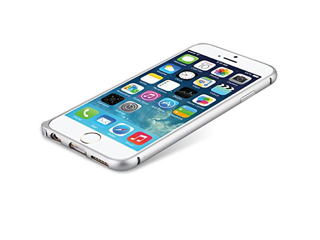 Чехол Yotrix BumperArc для Apple iPhone 6 plus (серебристый, алюминиевый)
