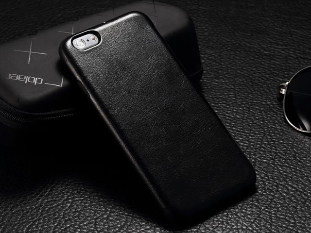 Чехол Yotrix SnapCase для Apple iPhone 6 (черный, кожаный)