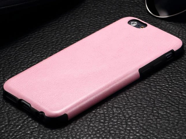 Чехол Yotrix SnapCase для Apple iPhone 6 (розовый, кожаный)