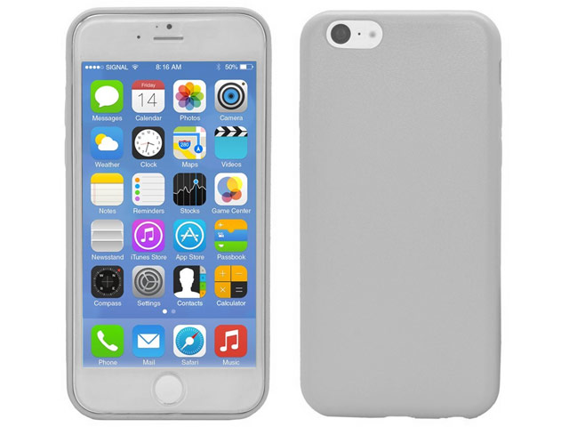 Чехол Yotrix SnapCase для Apple iPhone 6 (белый, кожаный)