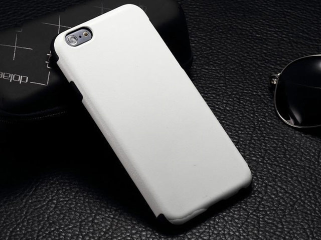 Чехол Yotrix SnapCase для Apple iPhone 6 (белый, кожаный)