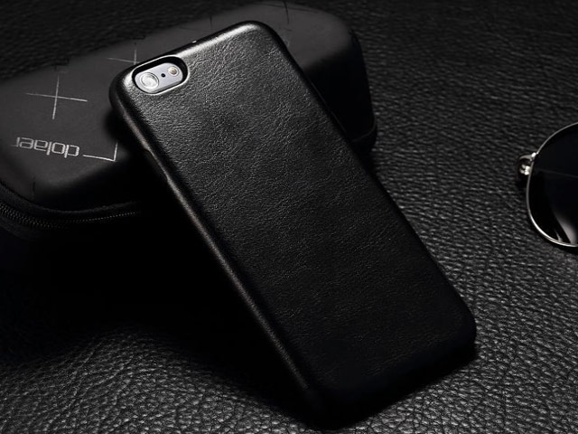 Чехол Yotrix SnapCase для Apple iPhone 6 plus (черный, кожаный)