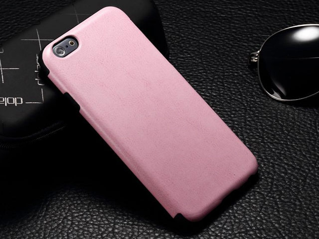 Чехол Yotrix SnapCase для Apple iPhone 6 plus (розовый, кожаный)