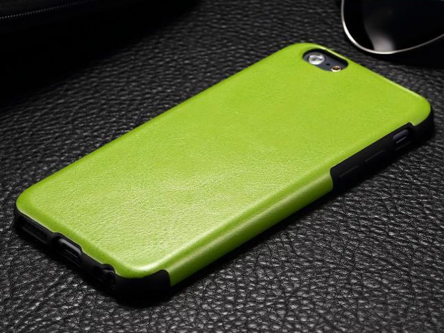 Чехол Yotrix SnapCase для Apple iPhone 6 plus (зеленый, кожаный)