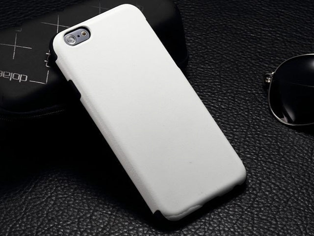 Чехол Yotrix SnapCase для Apple iPhone 6 plus (белый, кожаный)