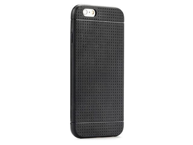 Чехол Yotrix DotCase для Apple iPhone 6 (черный, гелевый)