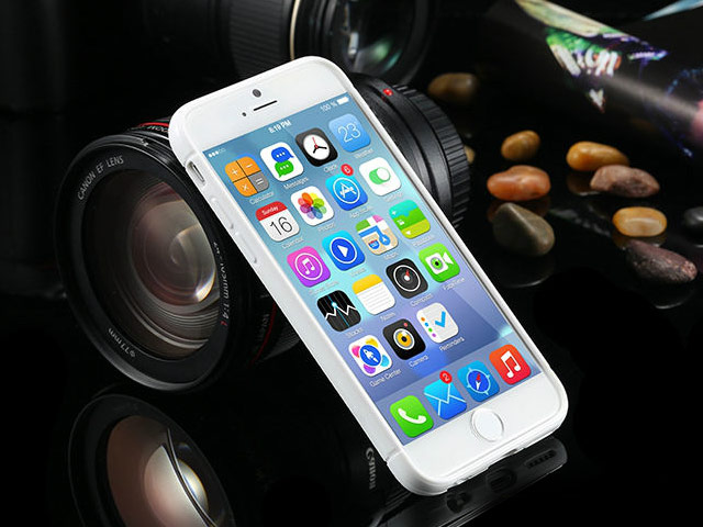 Чехол Yotrix DotCase для Apple iPhone 6 (белый, гелевый)