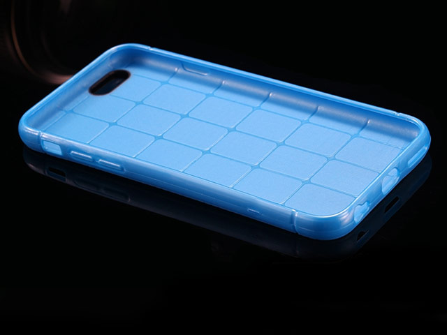 Чехол Yotrix DotCase для Apple iPhone 6 (голубой, гелевый)